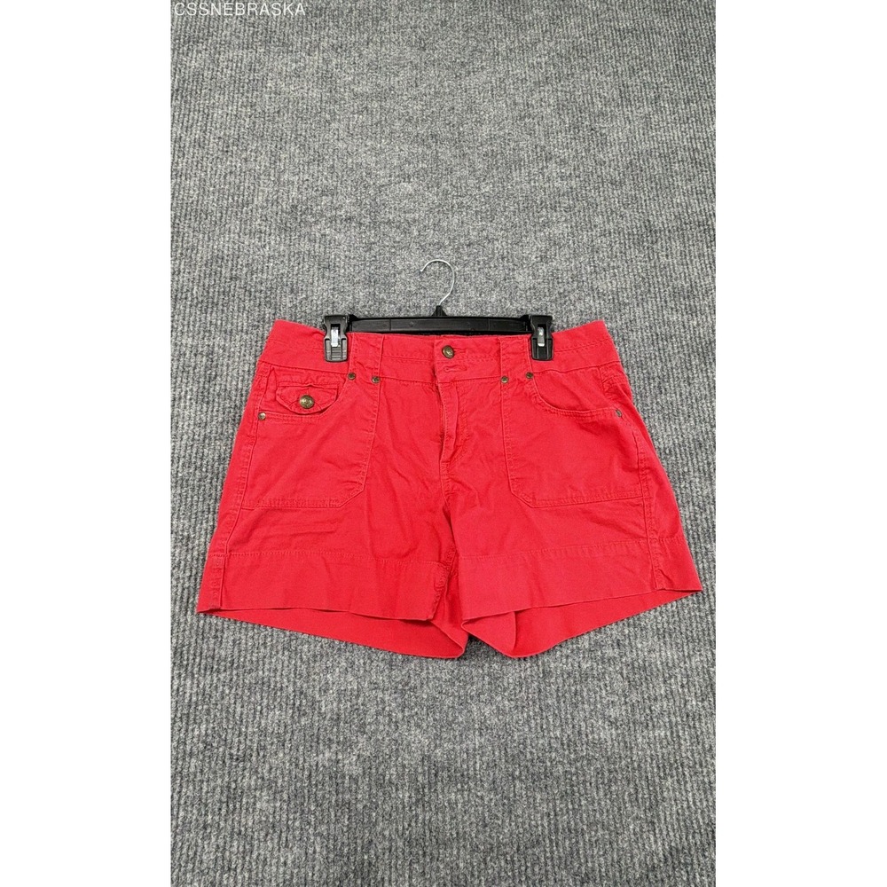 Coldwater Creek Red mid-rise womens shorts - Size 12‎